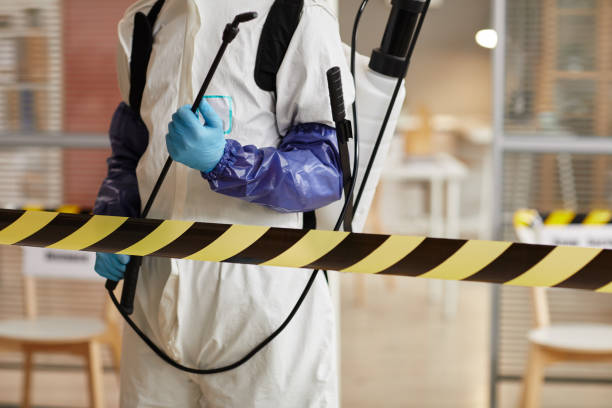 Professional Biohazard Cleanup technician working in Morgan, UT